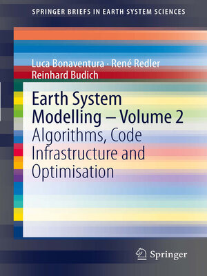cover image of Earth System Modelling--Volume 2